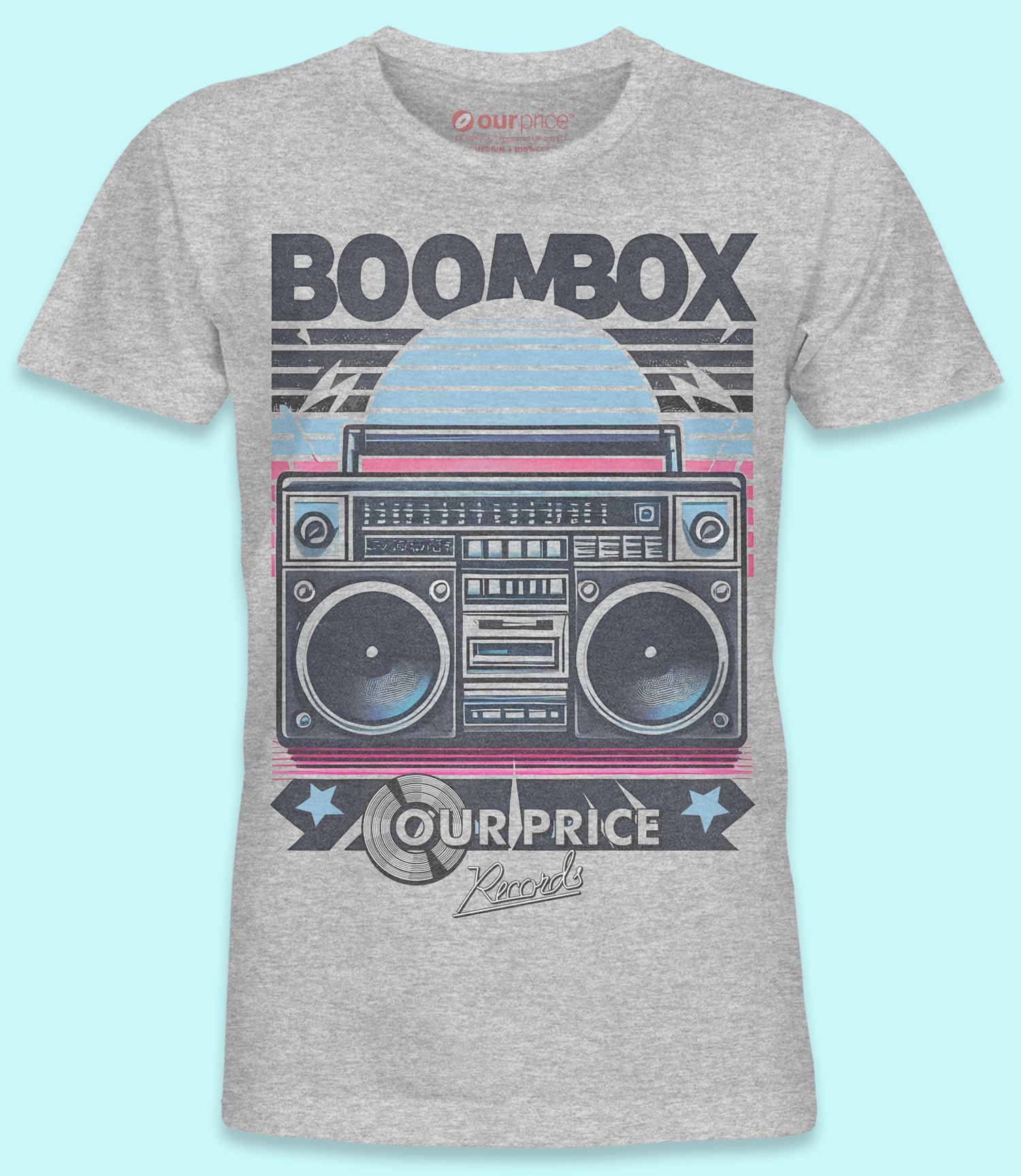 Official Our Price Records - Retro Boombox