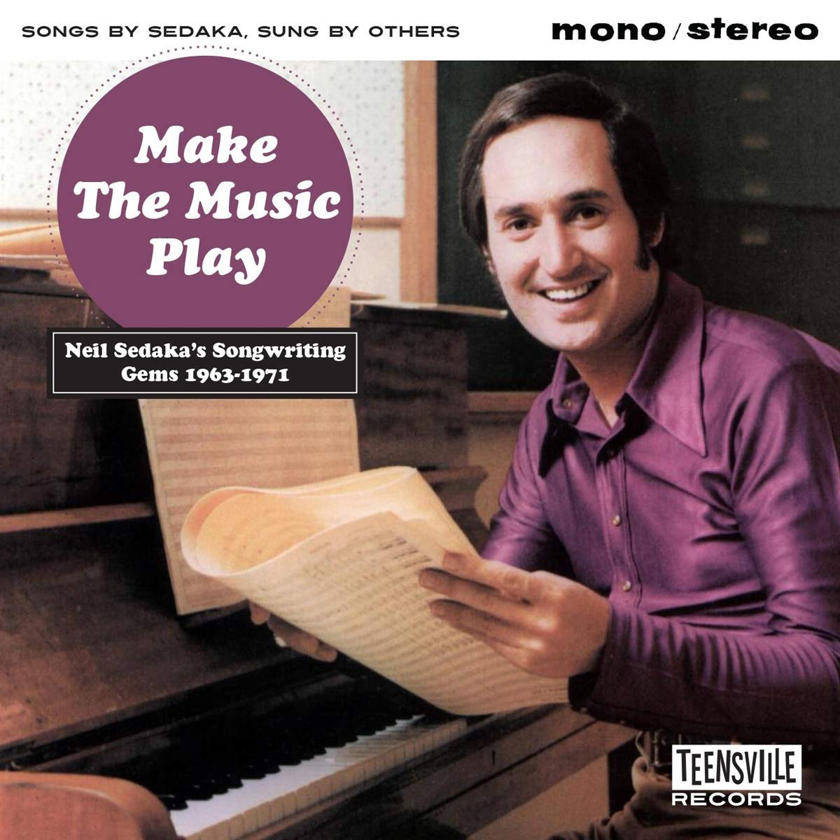 Make the Music Play: Neil Sedaka's Songwriting Gems 1963-1971