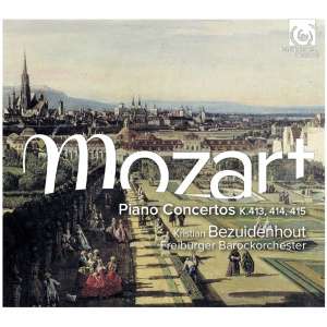 Mozart: Piano Concertos K413, 414, 415
