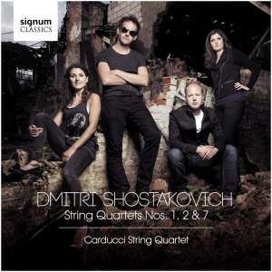 Dmitri Shostakovich: String Quartets Nos. 1, 2 & 7: