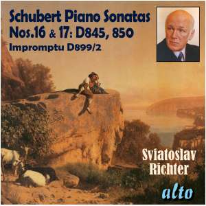 Schubert: Piano Sonatas Nos. 16 & 17, D845, 850/Impromptu, D899/2