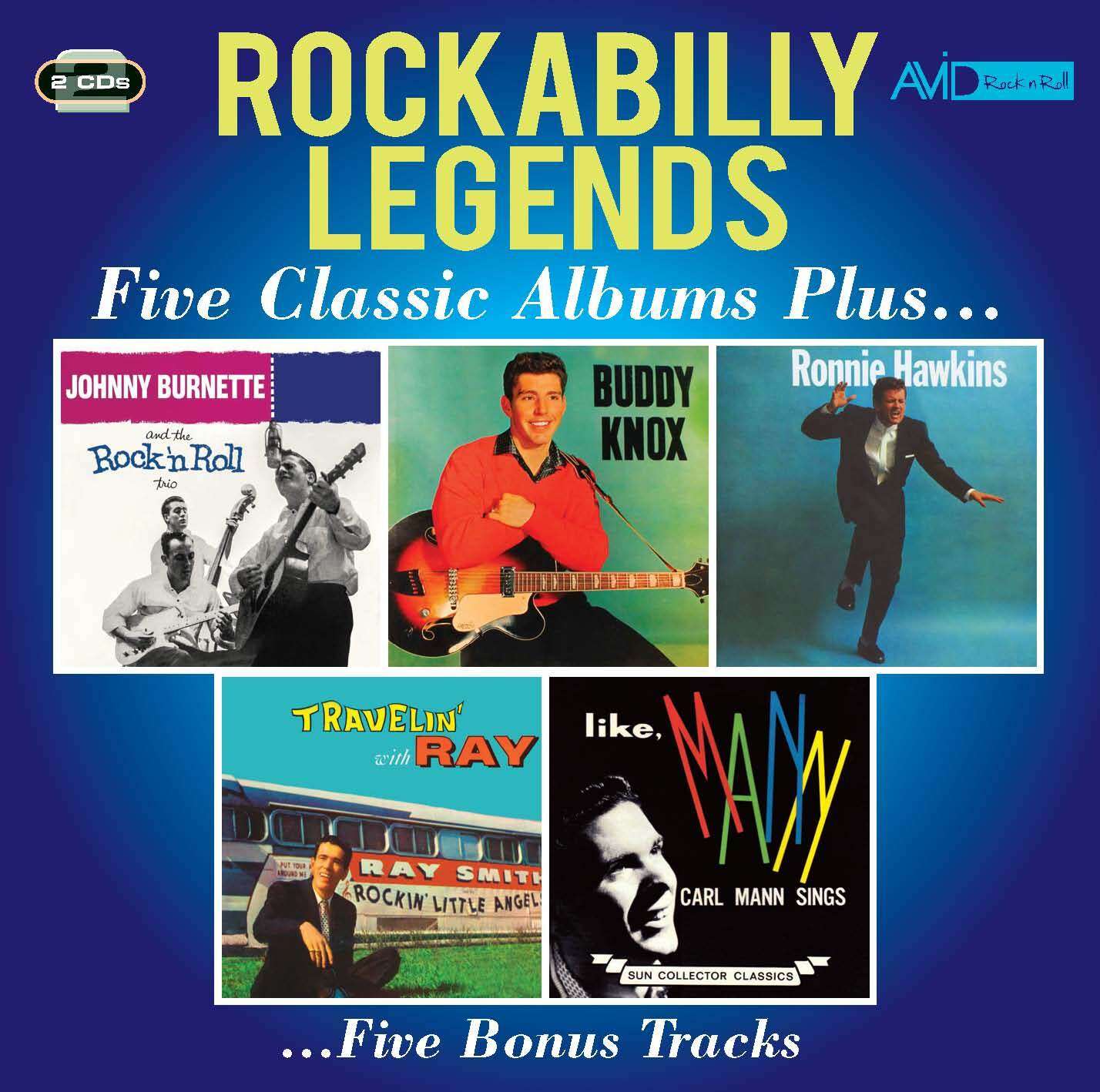 Rockabilly Legends: Five Classic Albums Plus...