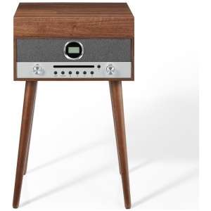 Crosley 7-in-1 Bluetooth Record Player Entertainment Center