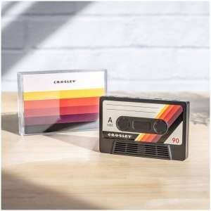 Crosley CASSETTE BLUETOOTH SPEAKER - Black