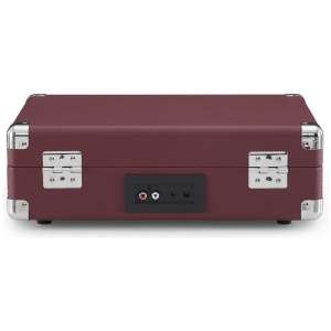 Crosley Portable Suitcase Record Player with Bluetooth In/Out - Burgundy