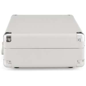 Crosley Portable Suitcase Record Player with Bluetooth In/Out - White Sand