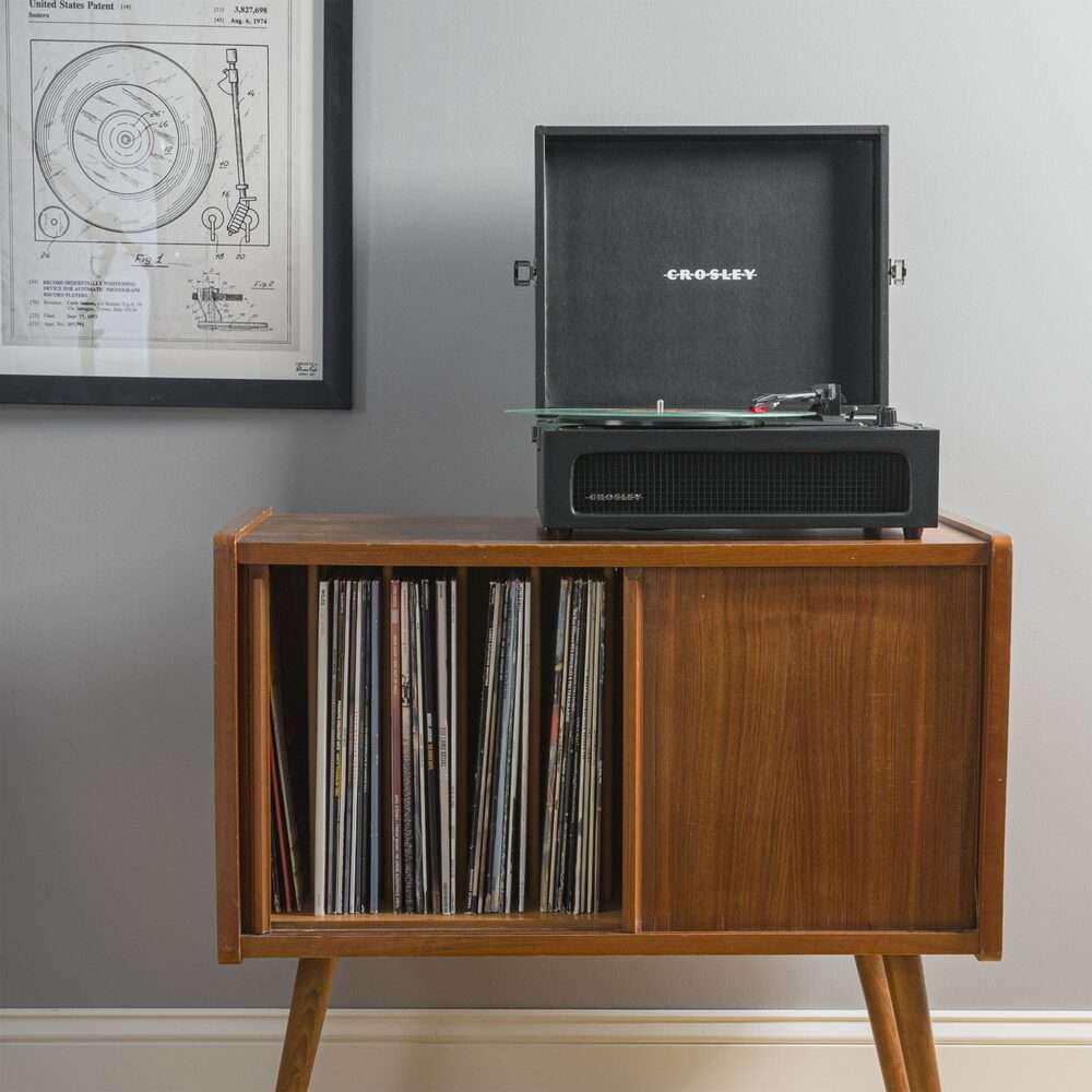 Crosley Portable Record Player with Bluetooth - Black - Image 3