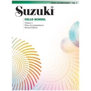 Suzuki Cello School 4 ( Piano Accompaniment ): Revised