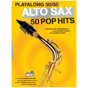 Playalong 50/50: Alto Sax - 50 Pop Hits