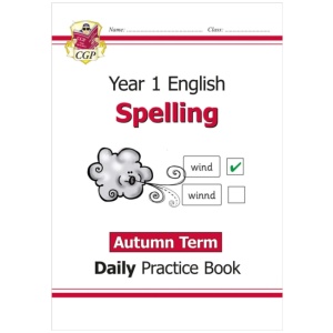 KS1 Spelling Year 1 Daily Practice Book: Autumn Term