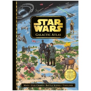 Star Wars: Galactic Atlas: Updated edition with 7 new locations and content encompassing Rogue One to Andor