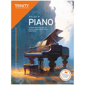 Trinity College London Piano Exam Pieces Plus Exercises from 2023: Grade 4