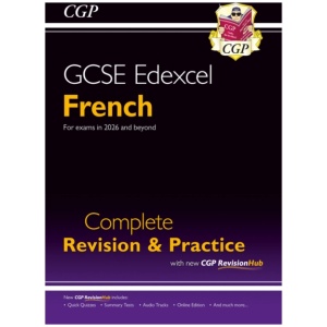 New GCSE French Edexcel Complete Revision & Practice with CGP RevisionHub (for exams from 2026)