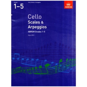 Cello Scales & Arpeggios, ABRSM Grades 1-5: from 2012
