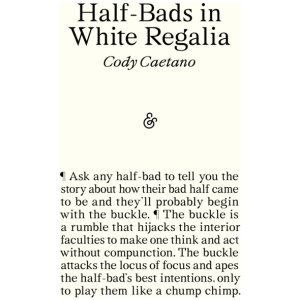 Half-Bads in White Regalia