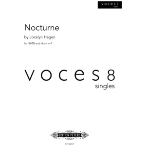 Nocturne: for SATB (divisi) and French Horn