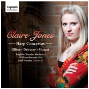 Gliere/Debussy/Mozart: Harp Concertos