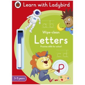 Letters: A Learn with Ladybird Wipe-Clean Activity Book 3-5 years: Ideal for home learning (EYFS)