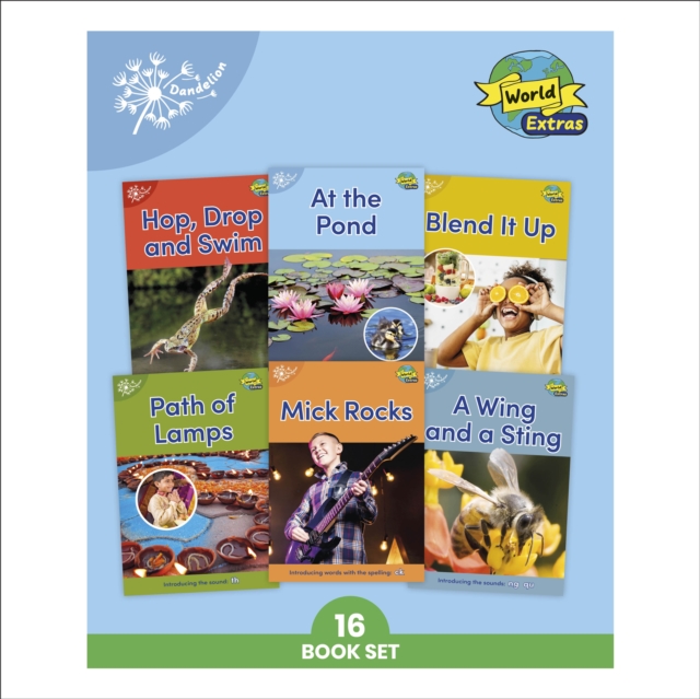 Phonic Books Dandelion World Extras Stages 8-15: Adjacent consonants and consonant digraphs