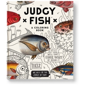 Judgy Fish Coloring Book
