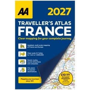 AA Traveller’s Atlas France 2027