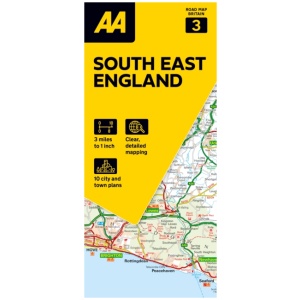 AA Road Map South East England