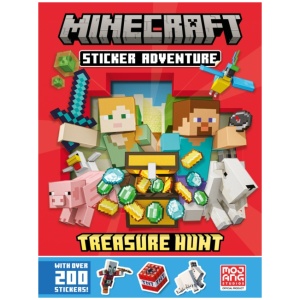 Minecraft Sticker Adventure: Treasure Hunt