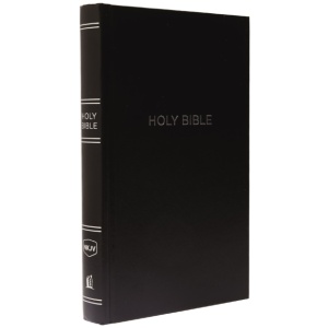 NKJV, Pew Bible, Hardcover, Black, Red Letter, Comfort Print: Holy Bible, New King James Version