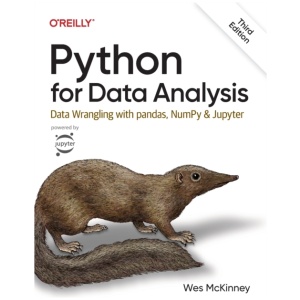 Python for Data Analysis 3e: Data Wrangling with pandas, NumPy, and Jupyter