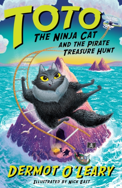 Toto the Ninja Cat and the Pirate Treasure Hunt: Book 6 - Funny and action-packed animal adventures with hilarious illustrations for kids aged 7-10