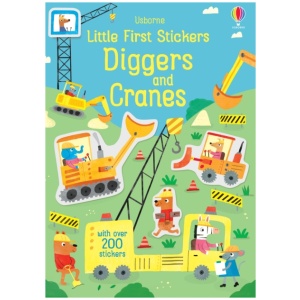 Little First Stickers Diggers and Cranes