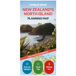 Lonely Planet New Zealand's North Island Planning Map