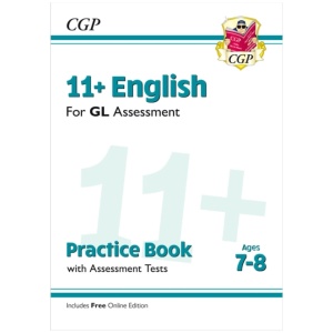 11+ GL English Practice Book & Assessment Tests - Ages 7-8 (with Online Edition)