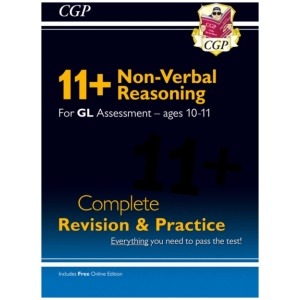 11+ GL Non-Verbal Reasoning Complete Revision and Practice - Ages 10-11 (with Online Edition)