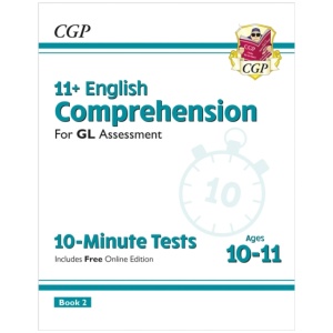 11+ GL 10-Minute Tests: English Comprehension - Ages 10-11 Book 2 (with Online Edition)