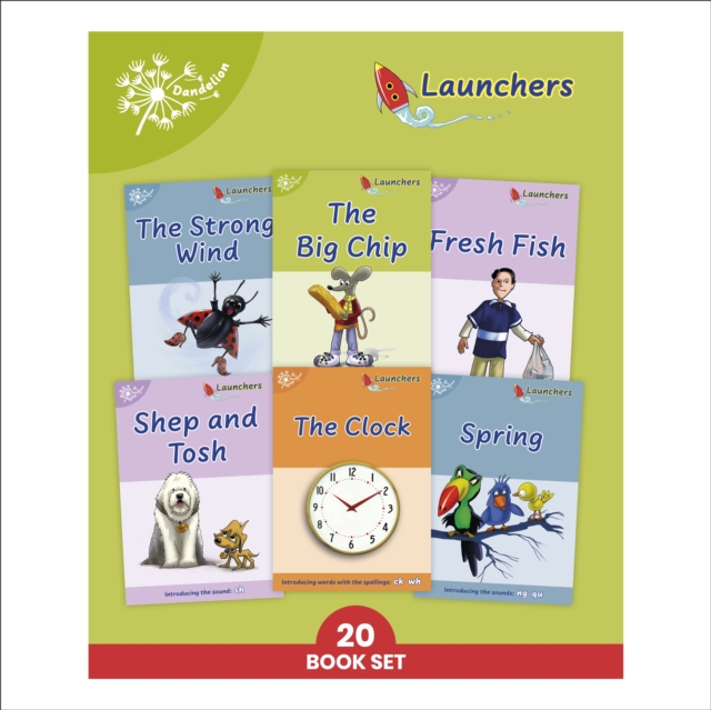 Phonic Books Dandelion Launchers Units 11-15: Adjacent consonants and consonant digraphs