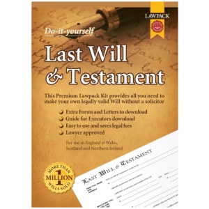 Lawpack Premium Last Will & Testament DIY Kit: All You Need to Make Your Own Legally Valid Will without a Solicitor