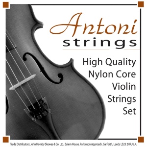 Antoni Violin String Set ~ 4/4 & 3/4 Size