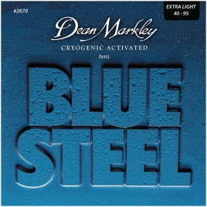 Dean Markley Blue Steel Bass Guitar Strings Extra Light 4 String 40-95