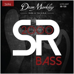 Dean Markley SR2000 High Performance Bass Guitar Strings Light 6 String 30-125