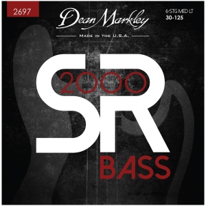 Dean Markley SR2000 High Performance Bass Guitar Strings Medium Light 6 String 30-125