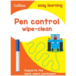 Pen Control Age 3-5 Wipe Clean Activity Book: Ideal for Home Learning