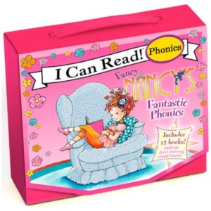 Fancy Nancy's 12-Book Fantastic Phonics Fun!: Includes 12 Mini-Books Featuring Short and Long Vowel Sounds