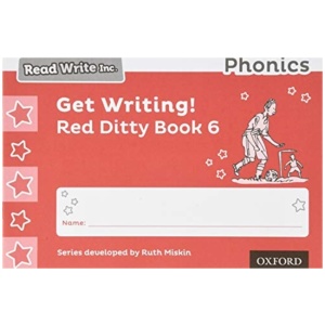 Read Write Inc. Phonics: Get Writing! Red Ditty Book 6 Pack of 10