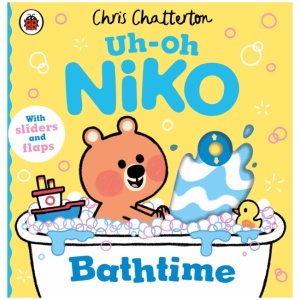 Uh-Oh, Niko: Bathtime: a push, pull and slide story