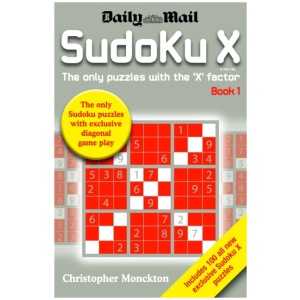 Sudoku X Book 1: The Only Puzzle with the 'X' Factor