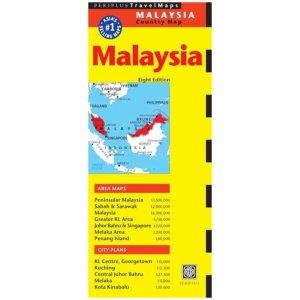 Malaysia Travel Map Eighth Edition