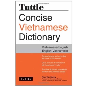 Tuttle Concise Vietnamese Dictionary: Vietnamese-English English-Vietnamese