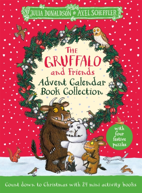 The Gruffalo and Friends Advent Calendar Book Collection: Count down to Christmas with 24 mini activity books!