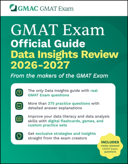 GMAT Official Guide Data Insights Review 2026 - 2027: Book + Online Question Bank